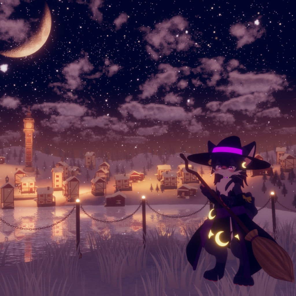 【リラ -Lila-専用】魔女衣装3Dモデル