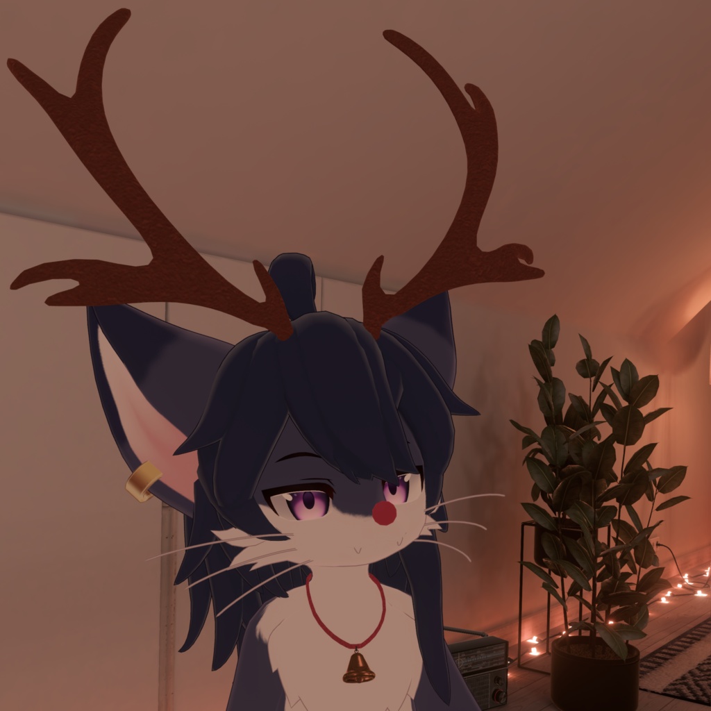 【リラ -Lila-用】トナカイなりきりセット