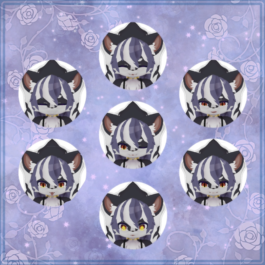 オリジナル3Dモデル【Cassis-カシス‐】PC対応