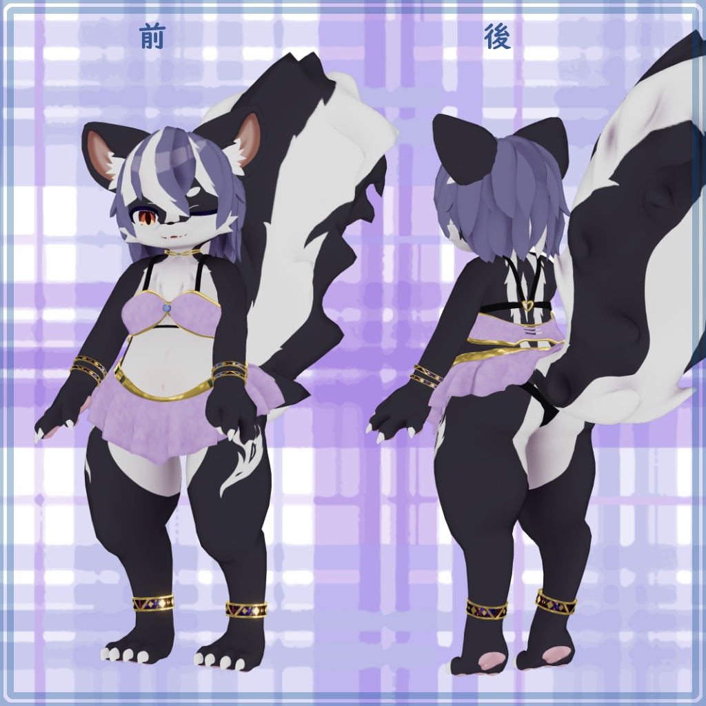 オリジナル3Dモデル【Cassis-カシス‐】PC対応