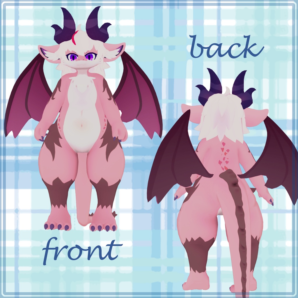 オリジナル3Dモデル【Elysia-エリシア‐】PC対応