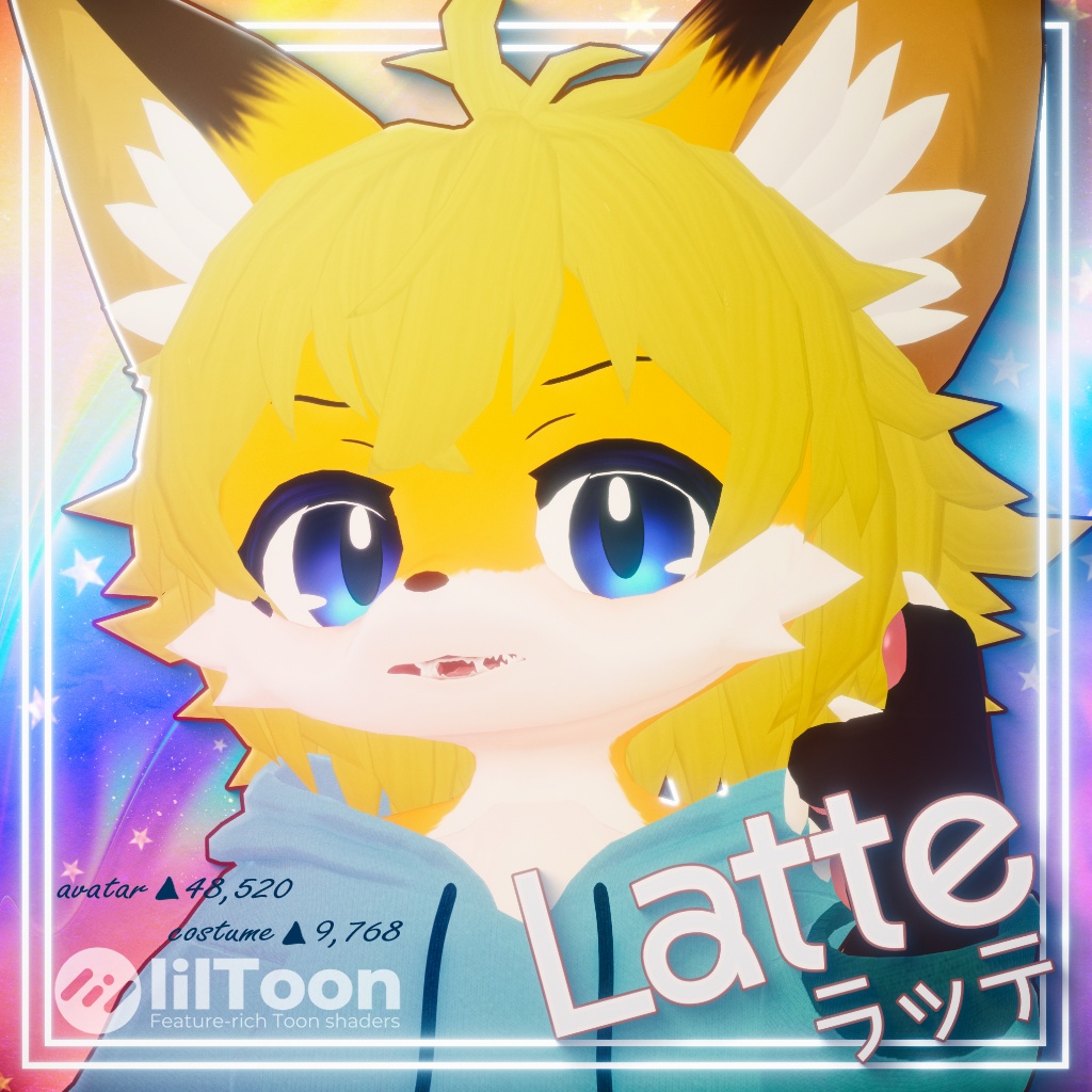 オリジナル3Dモデル【Latte-ラッテ‐】PC対応