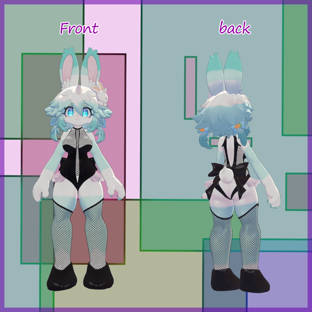 バニー衣装-bunny suit 【Zil S -ジル S-】【Chalo】【Alumy -アルミィ-】