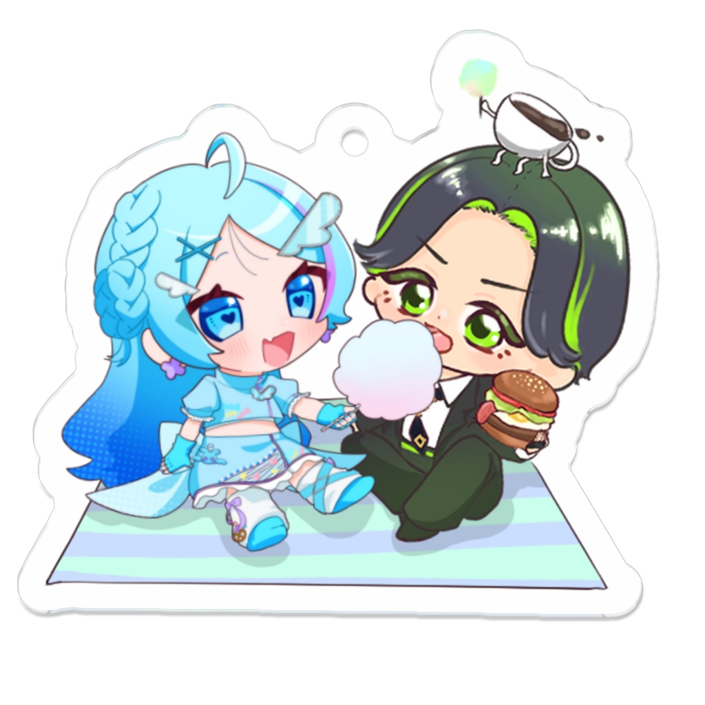 里井ケイ×うじうじた 初コラボ記念アクキー