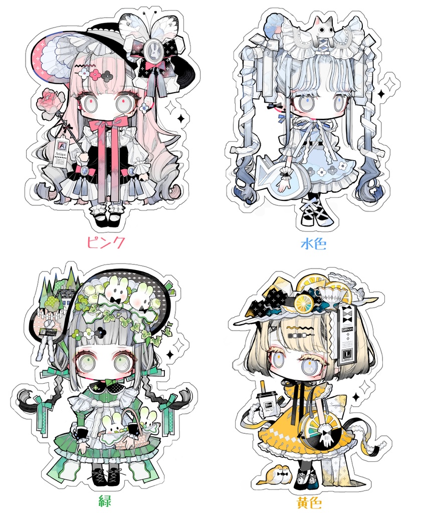 ミニキャラアクリルキーホルダー(販売時間未定)