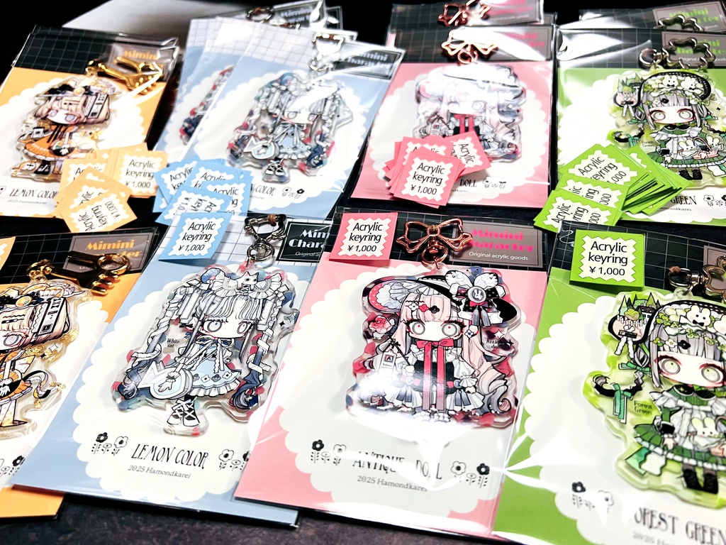 ミニキャラアクリルキーホルダー(販売時間未定)