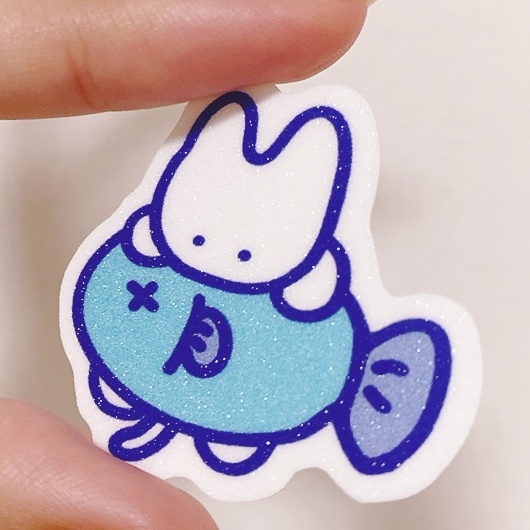 ねこみたいなステッカー