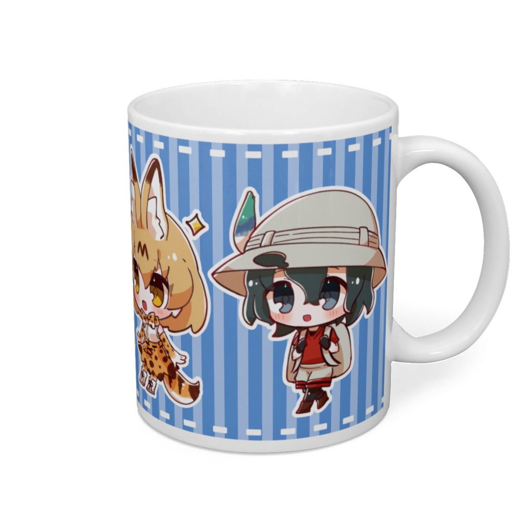 【けものフレンズ】おさんぽマグカップ/ブルー