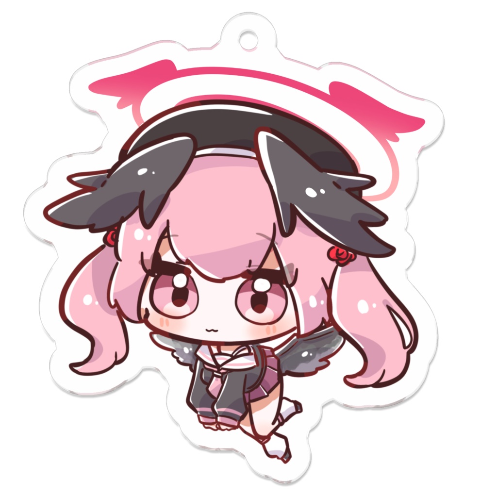 【ブルアカ】ミニコハルアクキー