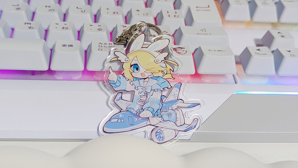 【アクキー】A320風飛行機ぐもちゃん