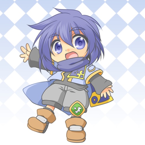 零月-zeroluna-アクリルキーホルダー「ゼロ」