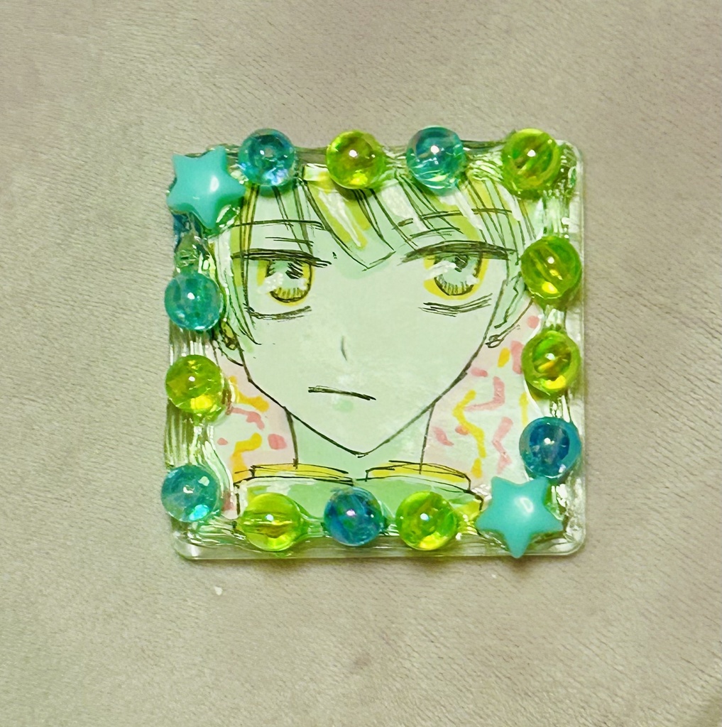 アナログ絵入りマグネット