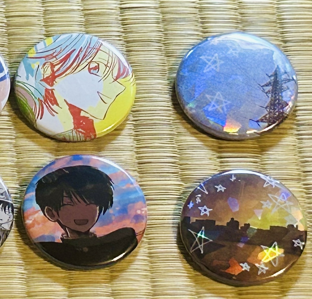 ランダム缶バッジ9種類44mm