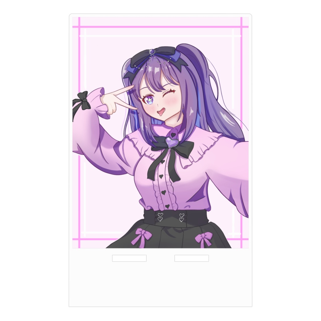 アクリルスマホスタンド
