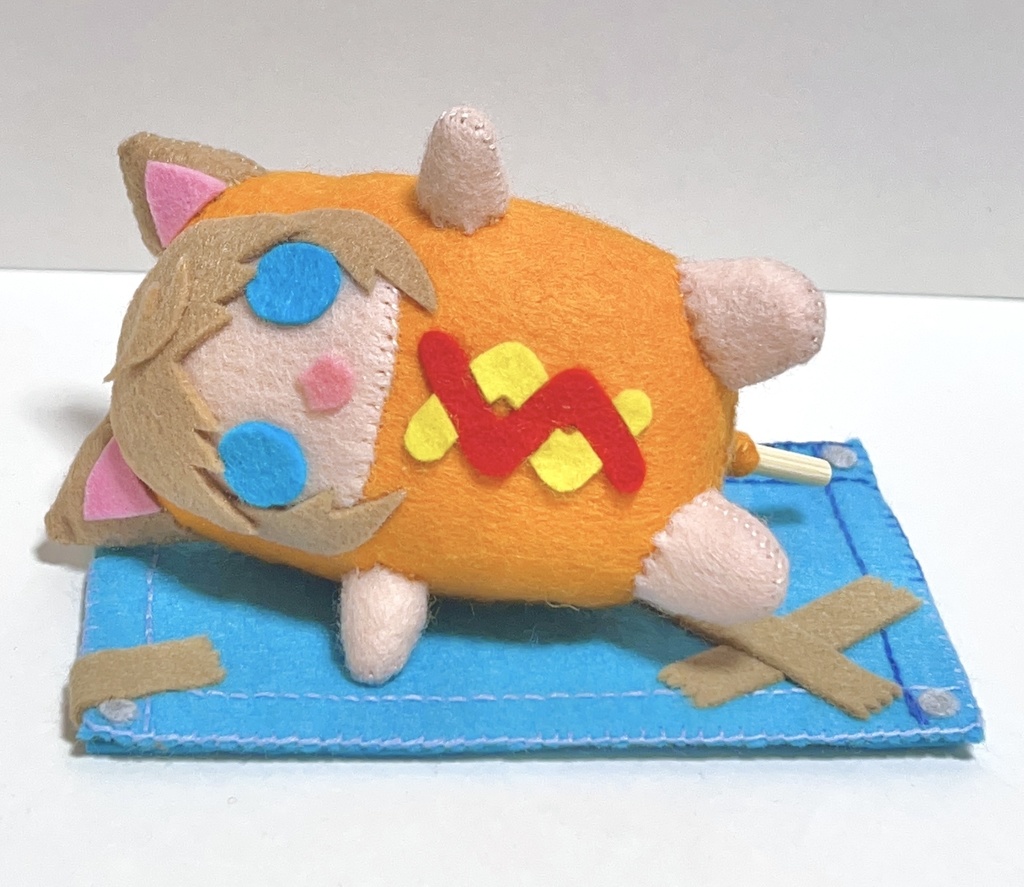 【とらさぶろう人形】ブルーシート&たけのこ帽子セット