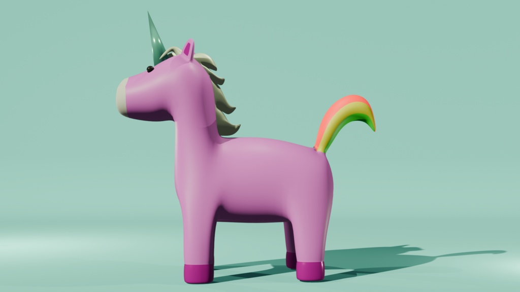 やさしい森のユニコーン