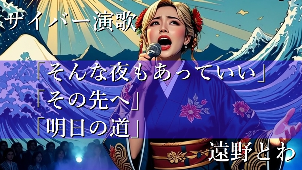 サイバー演歌グルーヴ三選「そんな夜もあっていい」　遠野とわ