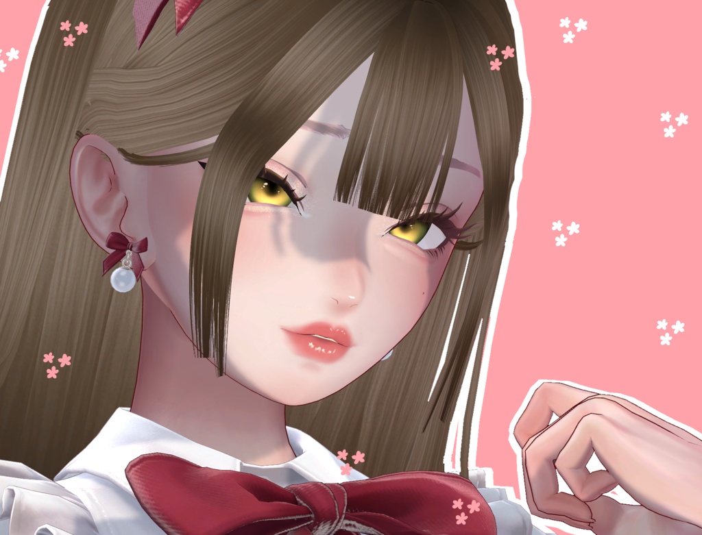 Lumina first date makeup + eye textures