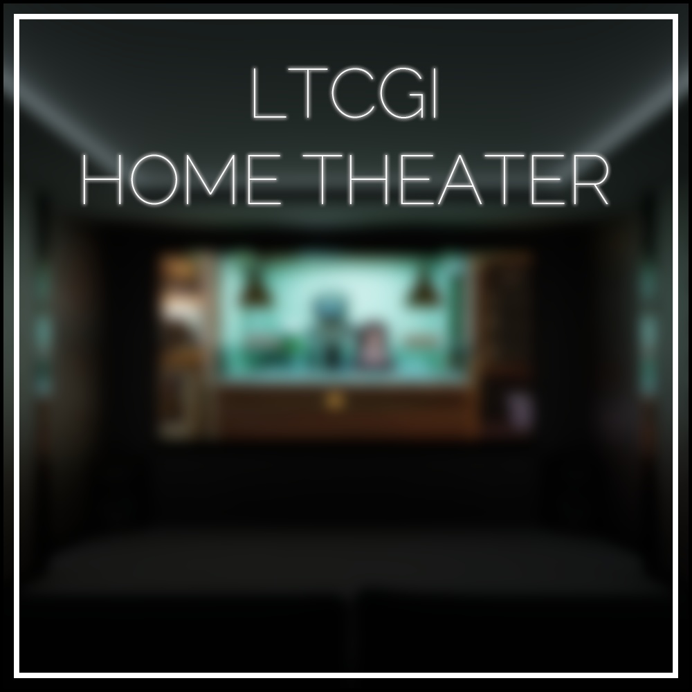【VRCワールド】5.1チャンネルLTCGI対応ホームシアター/5․1 Channel LTCGI Home Theater