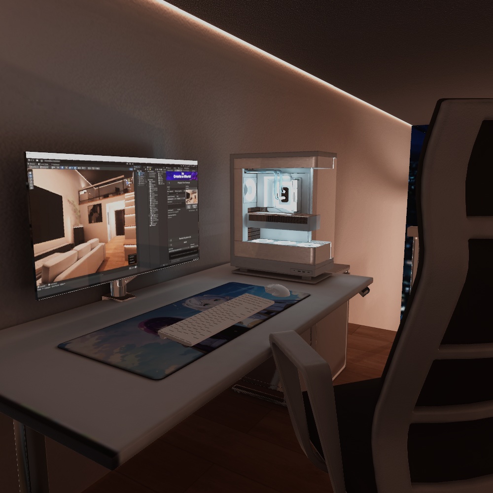 【VRCワールド, LTCGI対応】 LUMA