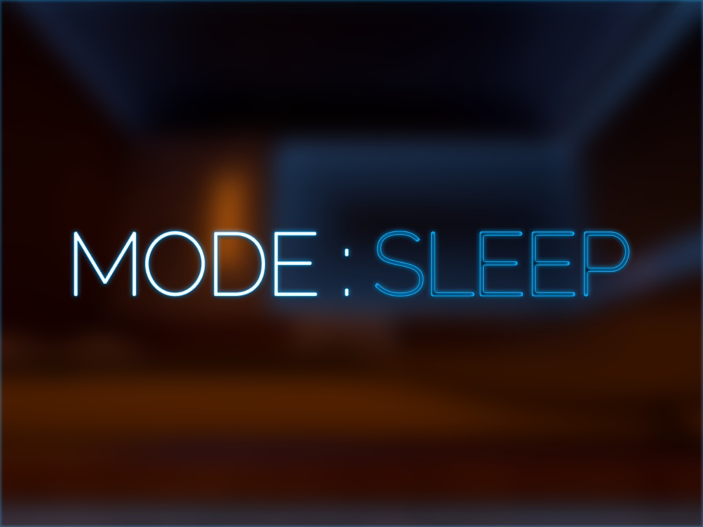 【VRCワールド】 MODE:SLEEP
