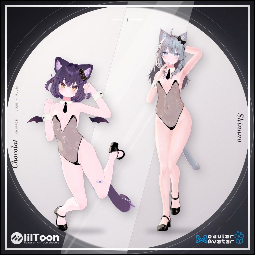 Clear Veil Bunny【11アバター, MA対応】