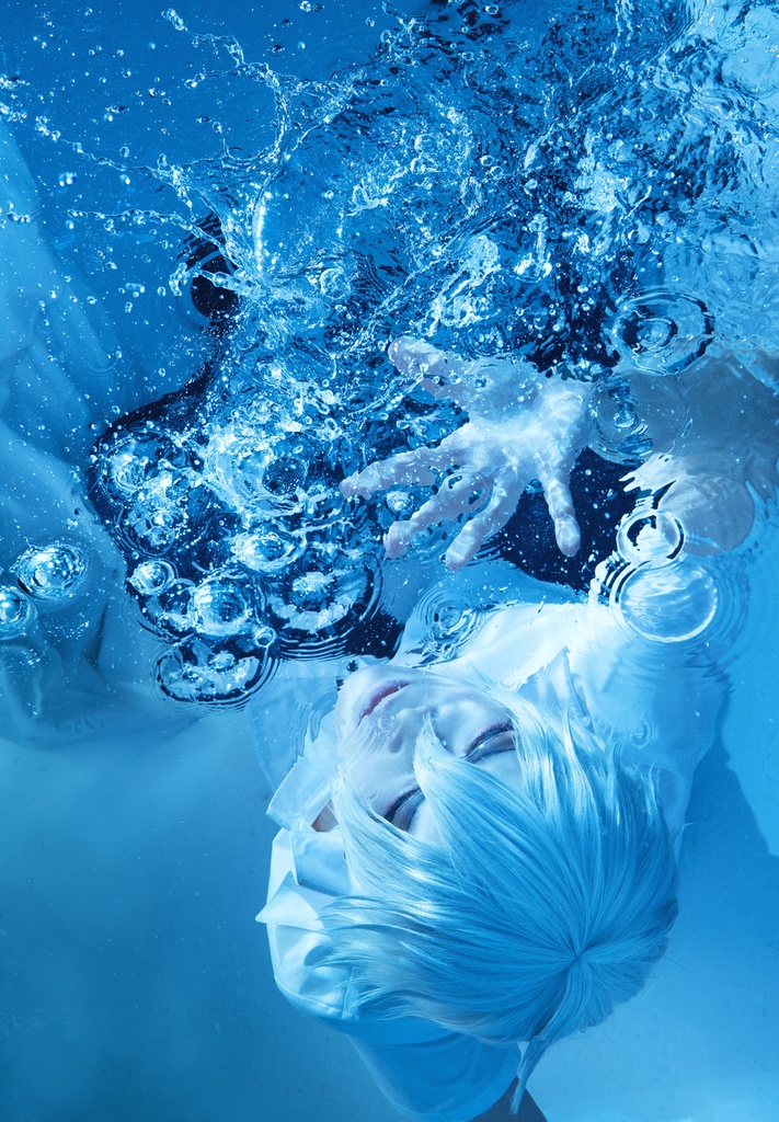 「BLUE」 ヒプマイ S.AOHITSUGI cosplay photobook