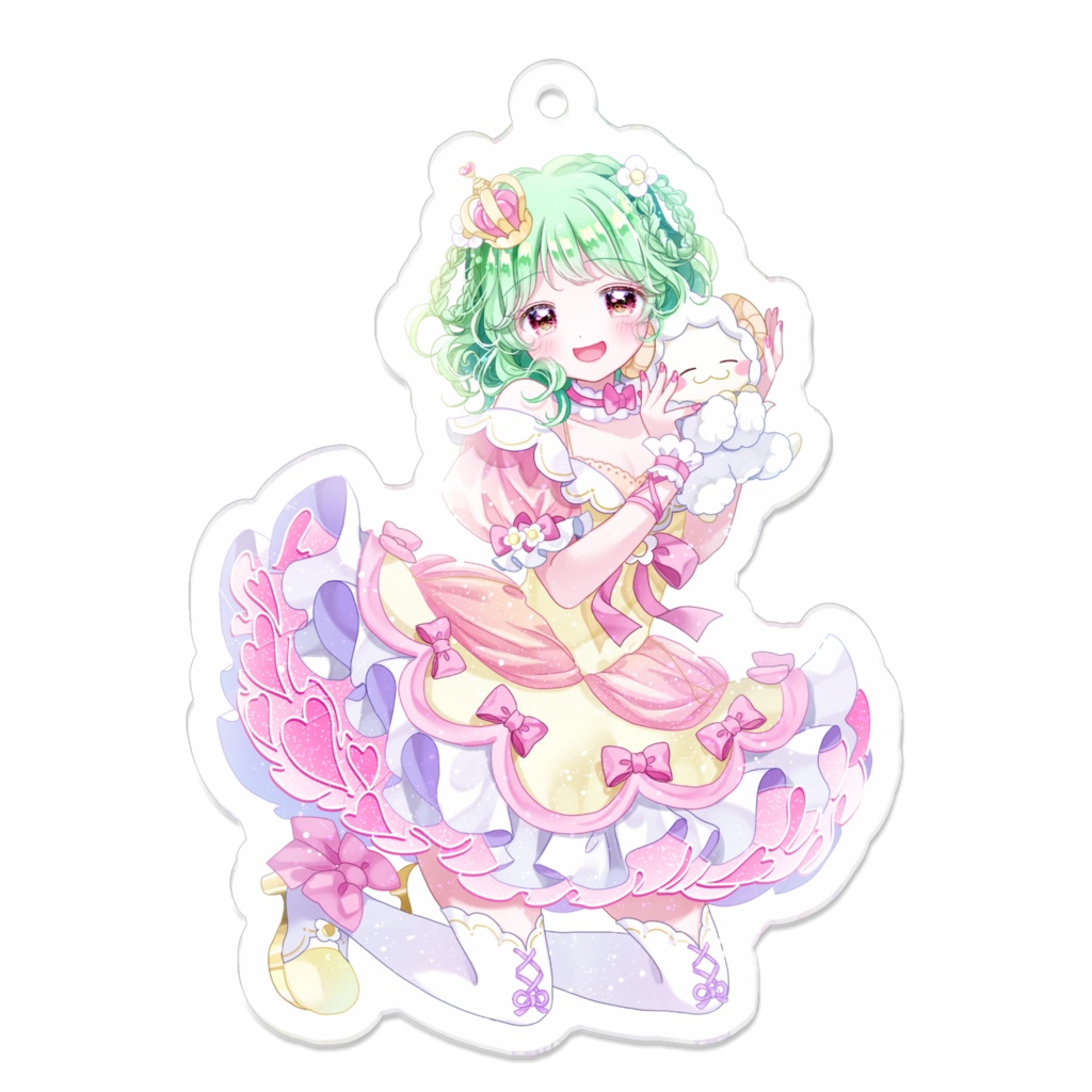 1周年記念アクキー💐