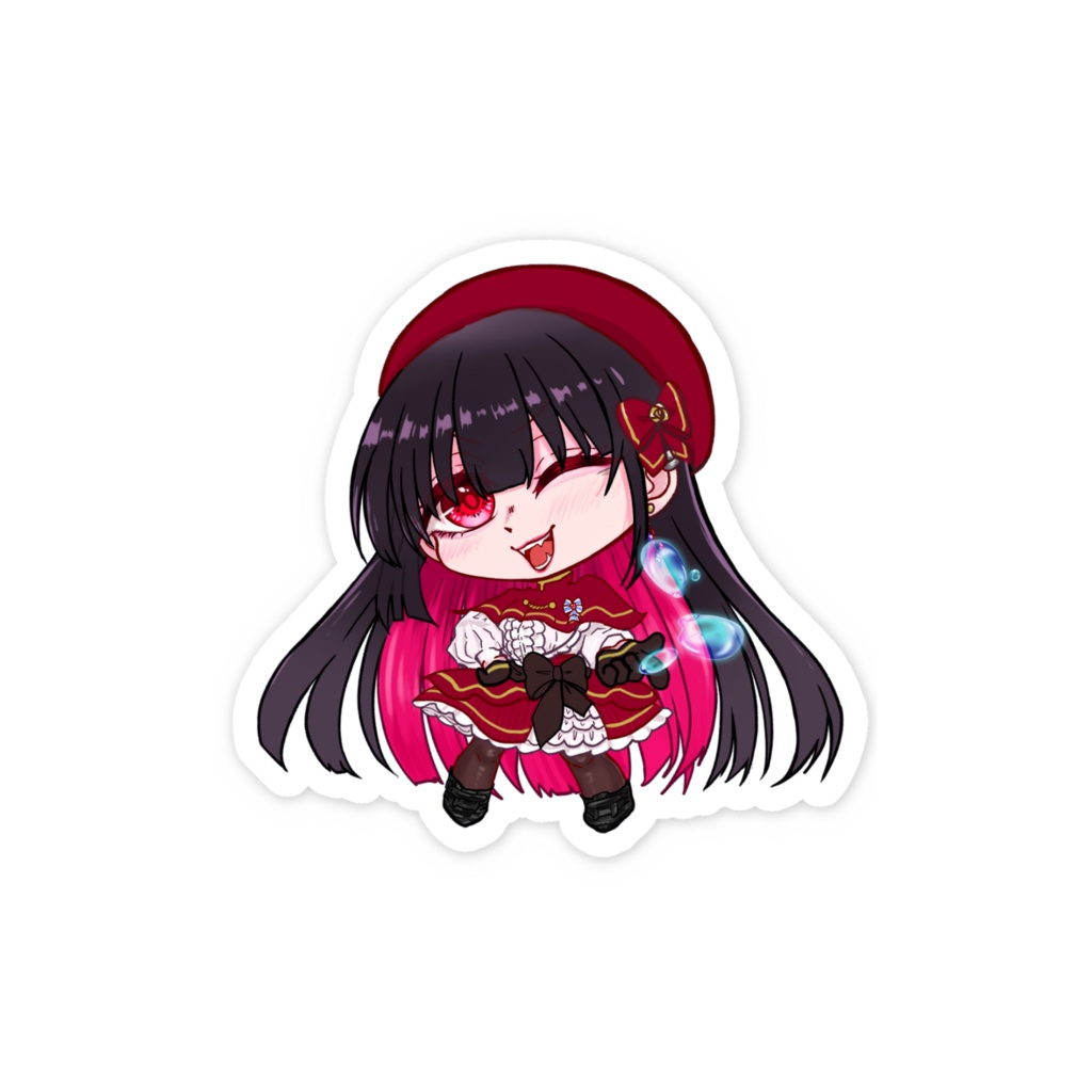 water magicスマホステッカー