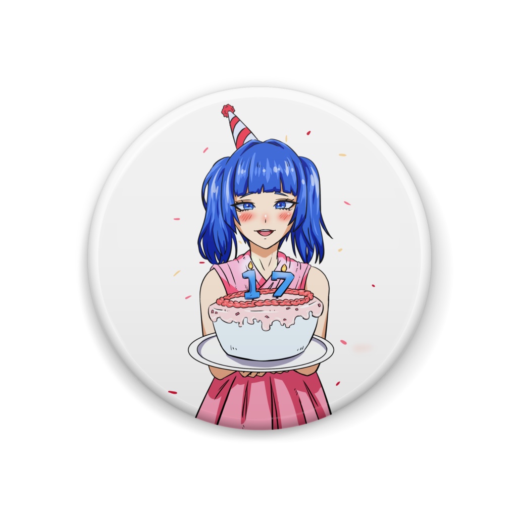 Karin's Birthday Button badge