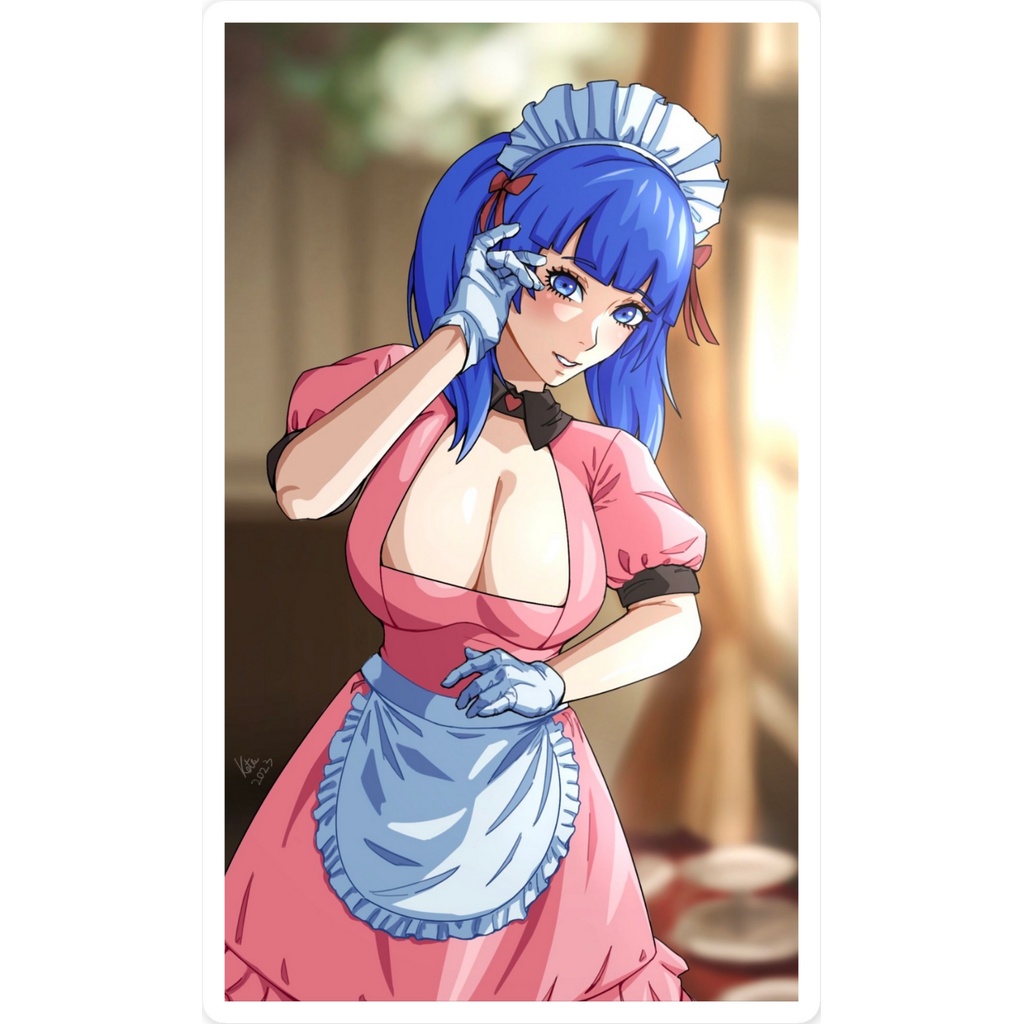 Karin∞17 ステッカーB（メイド）