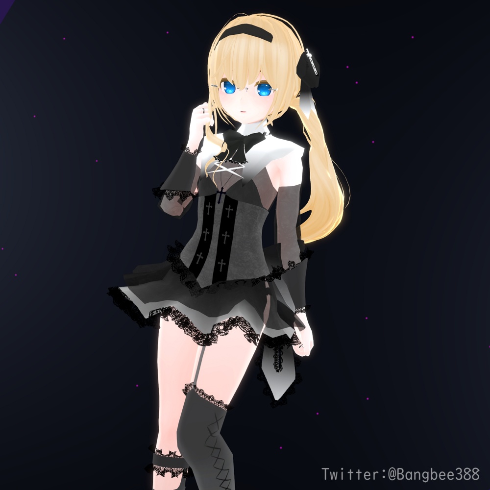 「キッシュ素体用」 ゴシックドレス