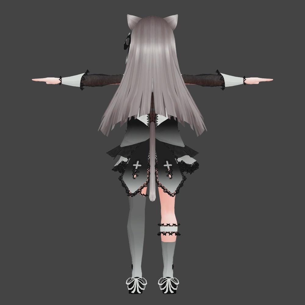 「キッシュ素体用」 ゴシックドレス