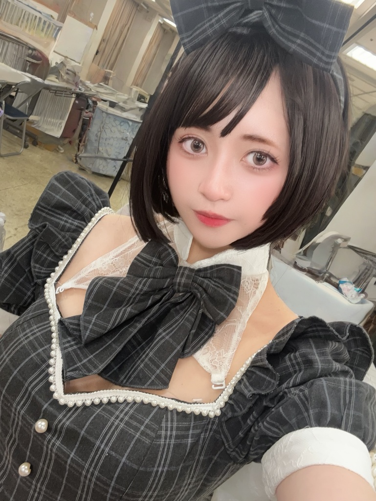 マスキュリンバニー　チェキ　落書き付き