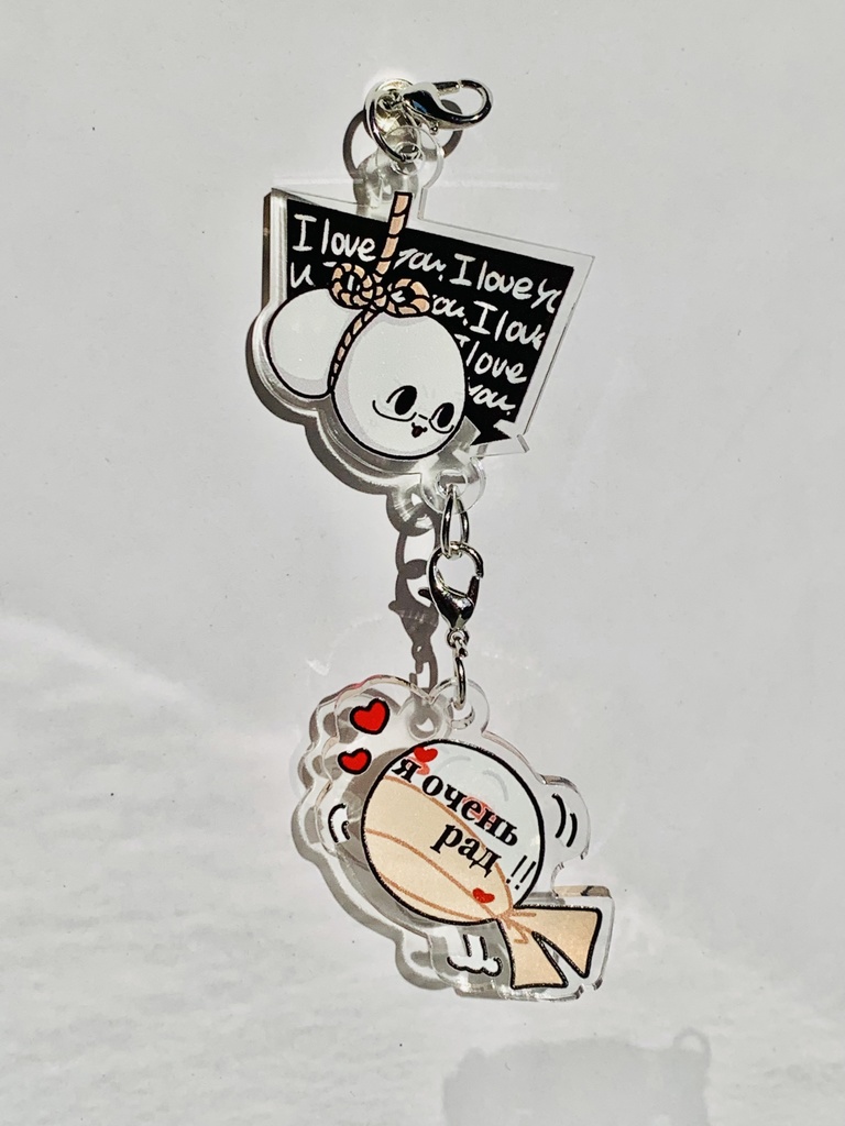 はるもちアクリルチャーム