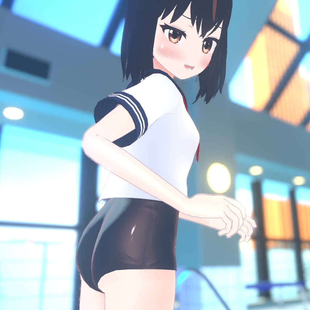 【無料配布】BAMIKO's SAILOR UNIFOM & SCHOOL SWIMSUIT