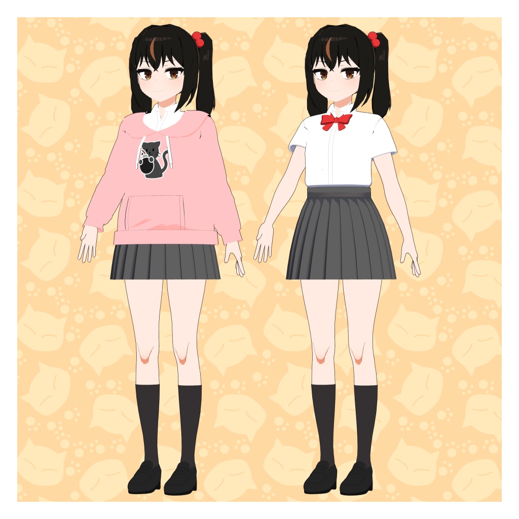 【Free Version】オリジナル3Dモデル「BAMIKO 2.0」