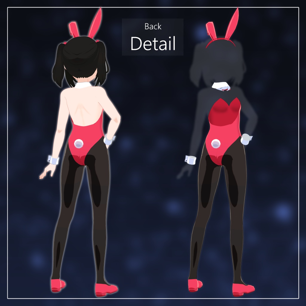 【無料配布】バミコ用バニスーツ