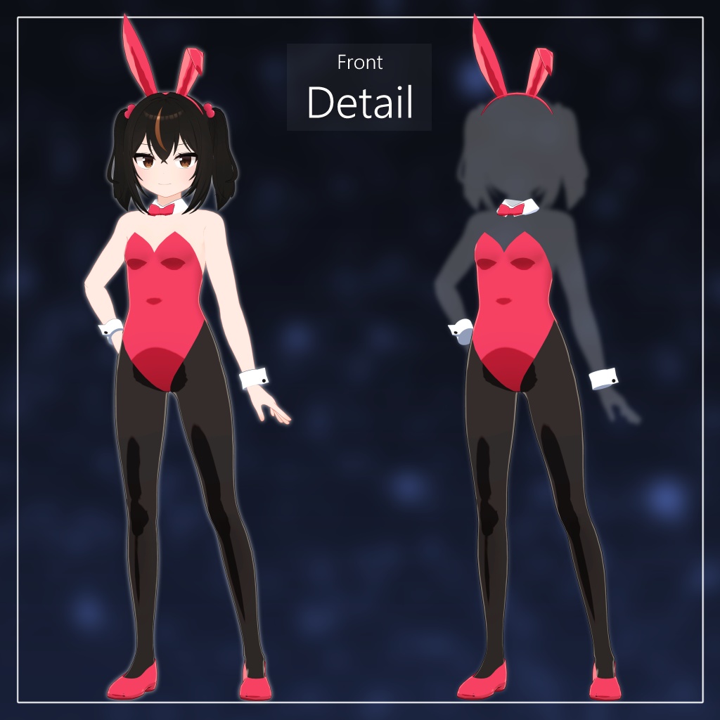 【無料配布】バミコ用バニスーツ