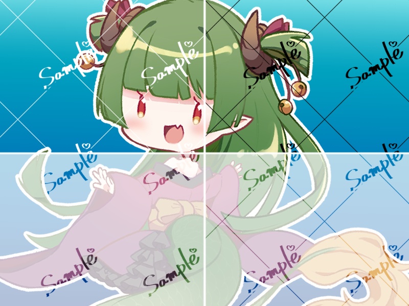 【フリー素材】Sample文字素材