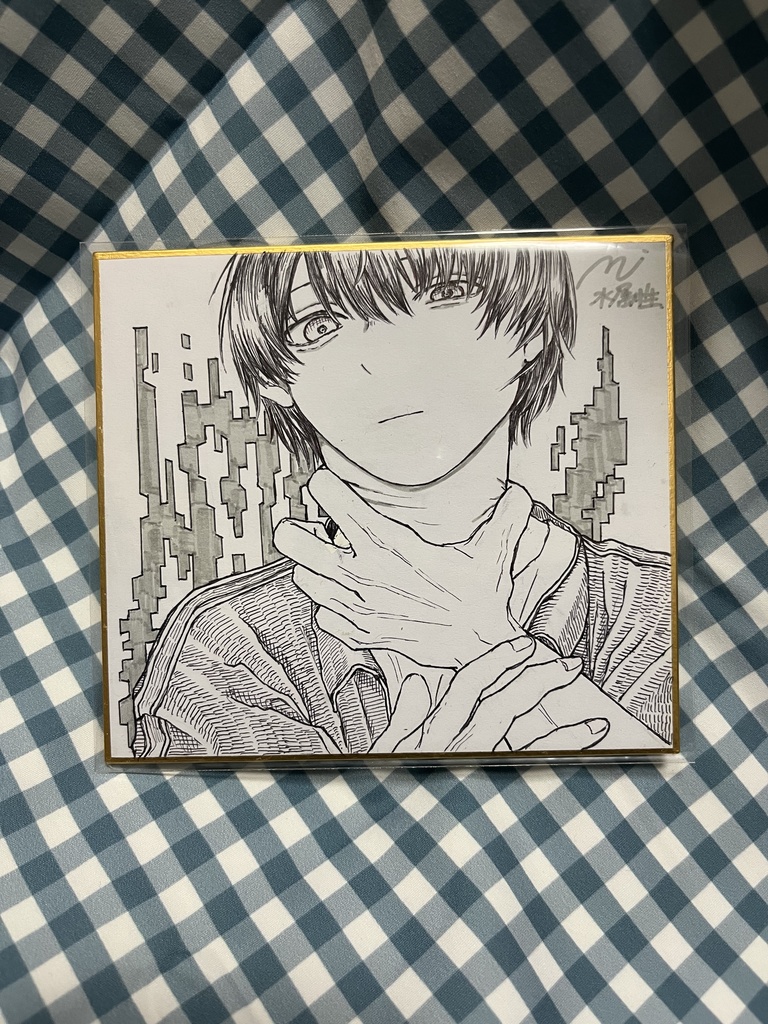 色紙(小) 首