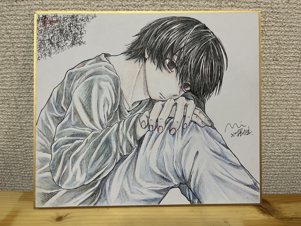 【おまけイラスト付き】色紙(大) フルカラー