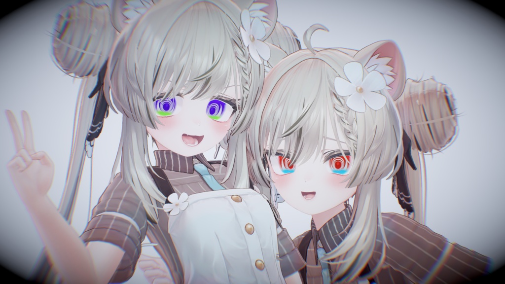 【5アバター対応】漏電アイテクスチャ