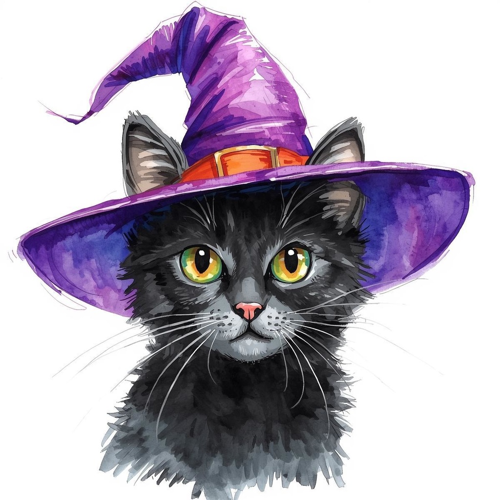 ほんわか水彩ハロウィンコレクション12セット PN背景透過