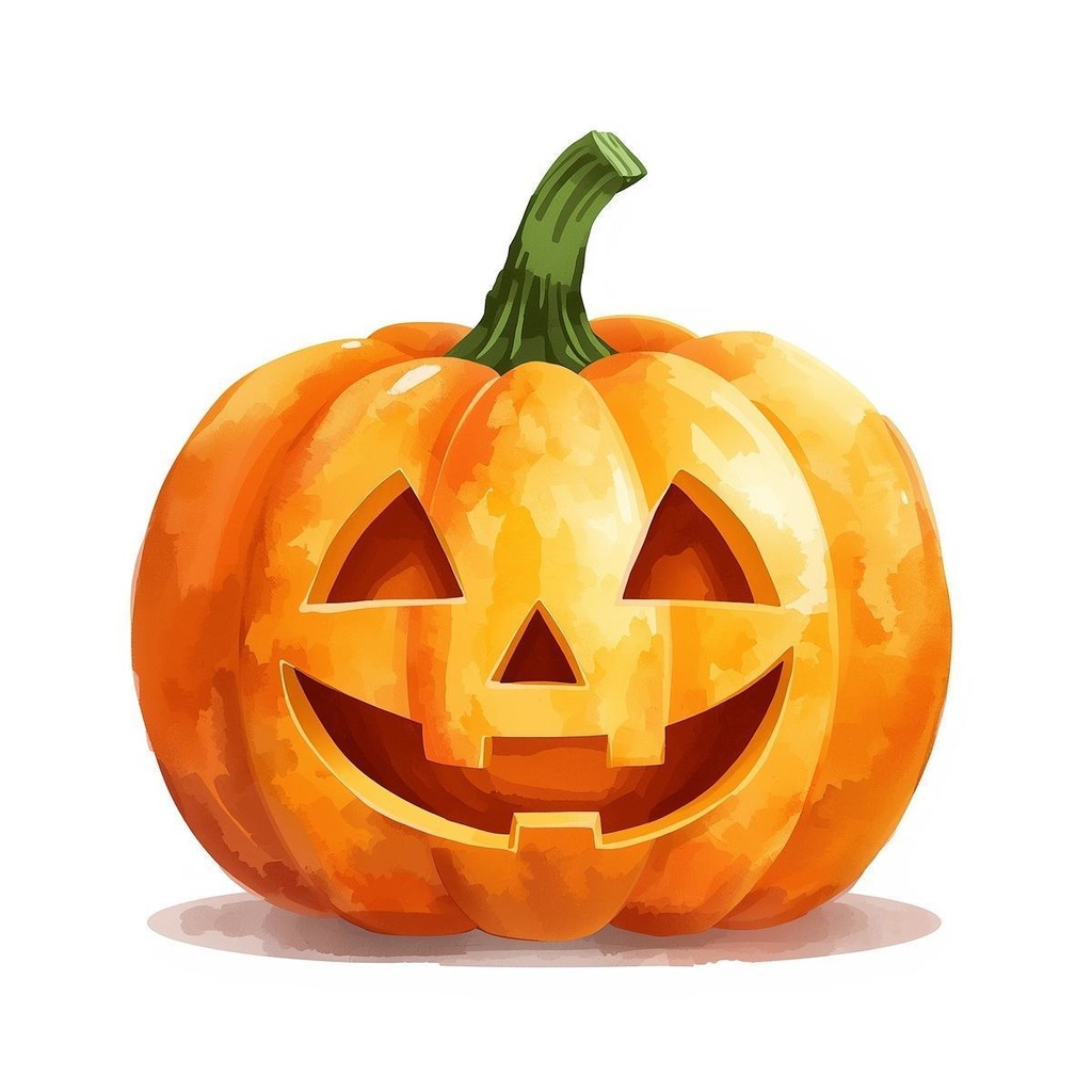 ほんわか水彩ハロウィンコレクション12セット PN背景透過