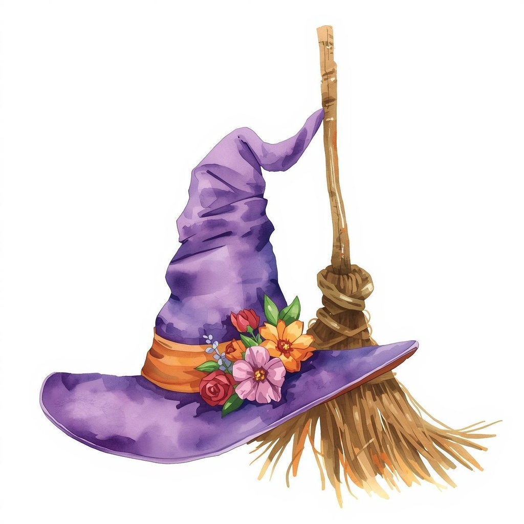 ほんわか水彩ハロウィンコレクション12セット PN背景透過