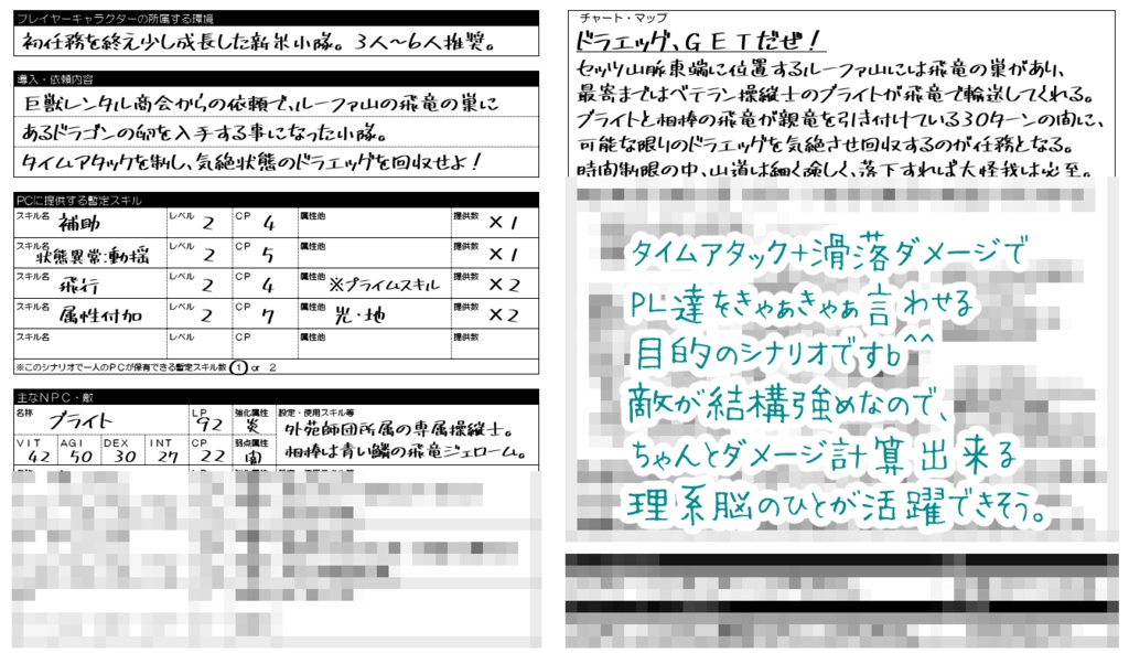 TRPGルールブック「CrossTalkHeroes_2nd.」