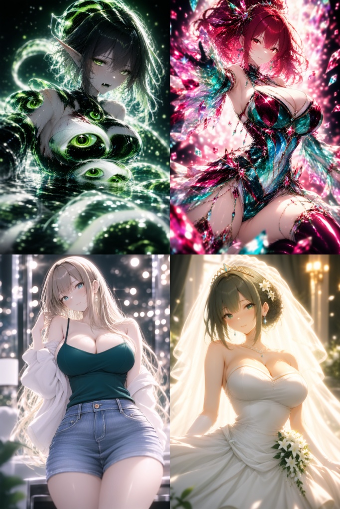 Kixyami AI Gallery – Free Collection Vol.0