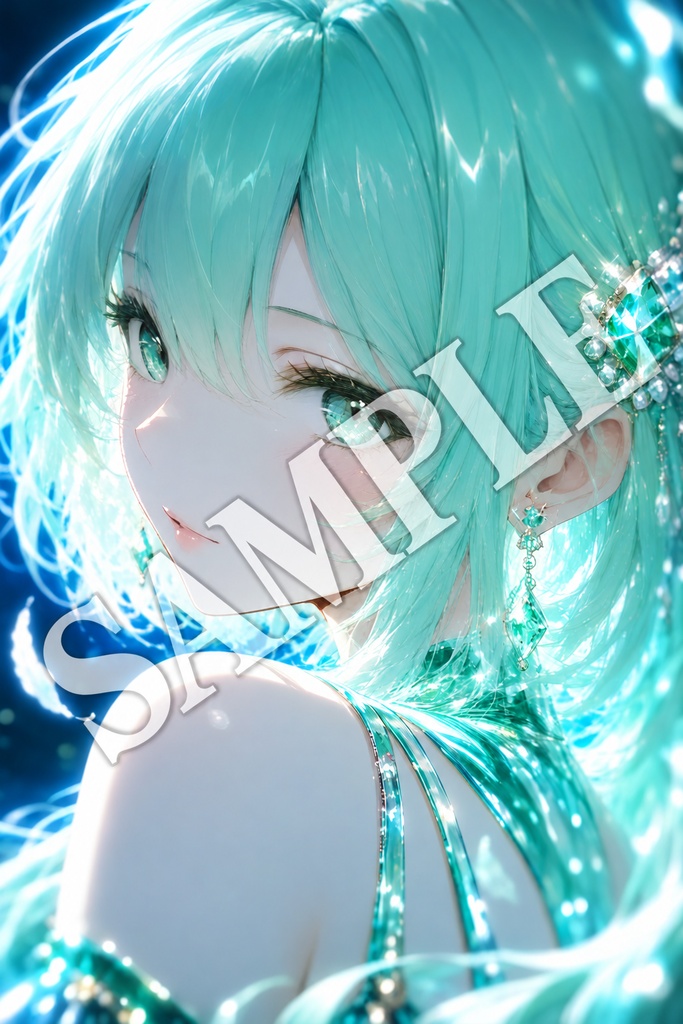きらめきと透明感 — 美麗ポートレートコレクション【AIイラスト87枚】
