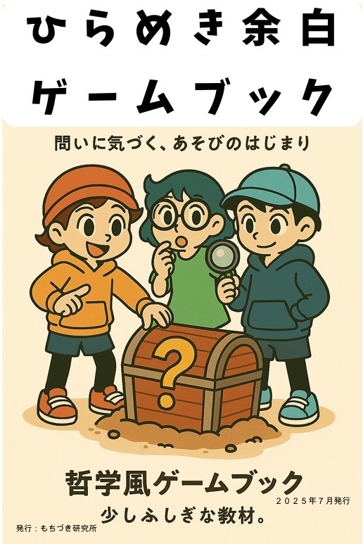 ひらめき余白ゲームブック＋観察者セット（おまけ付き）